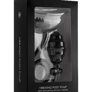 Vibrating Pussy Pump - Black