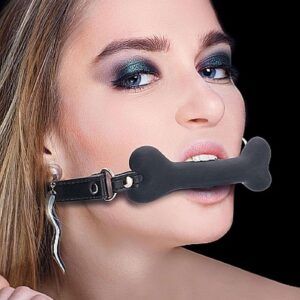 Ouch! Bone Gag - Black
