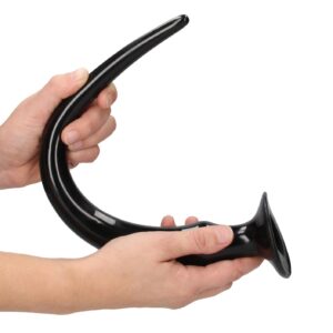 Ass Spike Dildo - 42 cm - Black