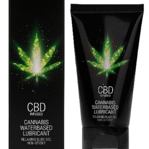 CBD Cannabis Waterbased Lubricant - 50 ml