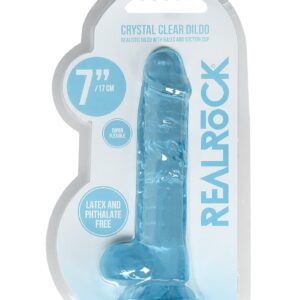 Realistic Dildo with Balls - 7""""/ 19 cm