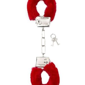 Furry Handcuffs - Red