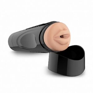 Self Lubrication Easy Grip Masturbator XL Oral - Flesh