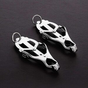 2 Squeezer Teaser Clover Nipple Clamps W Ring