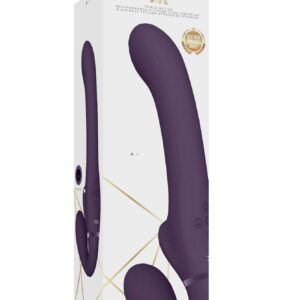 Ai - Dual Vibrating & Air Wave Tickler Strapless Strapon