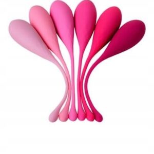 xEROMANTICA Set of 6 vaginal balls K-ROSE,silicone, pink
