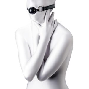 Anonymo gag, TPR, black, 64 cm