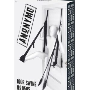 Anonymo Sex swing on the door , nylon, black