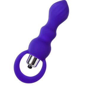 ToDo by Toyfa Anal plug Curvy, silicone, purple, 14 cm, O 3.2 cm