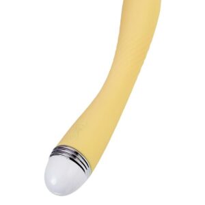 Vibrator Flovetta by Toyfa Calla, silicone, yellow, 22 cm