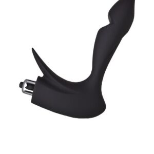 EROTIST First prostate stimulator, silicone, black, 14.4 cm