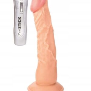 RealStick TOYFA Nude realistic Vibrator, 7 vibration modes, 22.5 cm