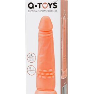 A-TOYS, Realistic Dildo, TPE, Flesh, 16.8 cm
