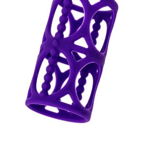 A-TOYS, Penis Sleeve, Silicone, Purple, 7.5 cm