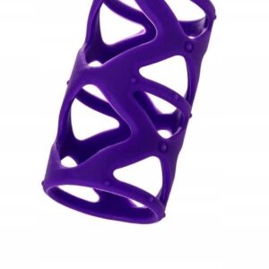 A-TOYS, Penis Sleeve, Silicone, Purple, 7.5 cm
