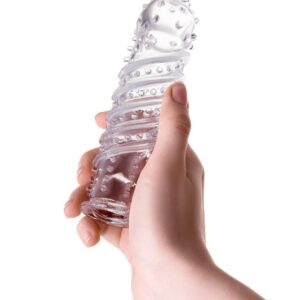 A-TOYS, Penis Sleeve, TPR, Transparent, 15.5 cm