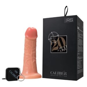Realistic dildo Caliber 20/5 , PVC, flesh,  length 20cm, diameter 5cm