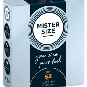 Mister Size 53mm pack of 3
