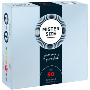 Mister Size 60mm pack of 36