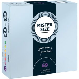 Mister Size 69mm pack of 36