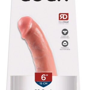 King Cock 6 inch Flesh