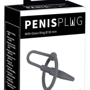 Penis Plug with Glans Ring