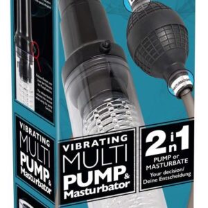 Vibrating Multi Pump & Masturb