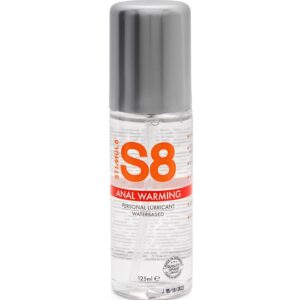 S8 WB Warming Anal Lube 125ml Warming