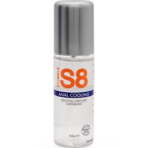 S8 WB Cooling Anal Lube 125ml Cooling