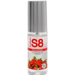 S8 WB Flavored Lube 50ml Strawberry