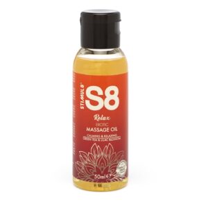 S8 Massage Oil 50ml Green Tea & Lilac Blossom