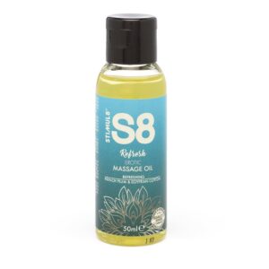 S8 Massage Oil 50ml French Plum & Egyptian Cotton