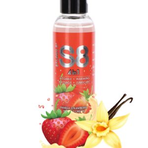 S8 4-in-1 Dessert Lube 125ml Strawberry