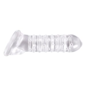 Ribbed Sleeve Transparent