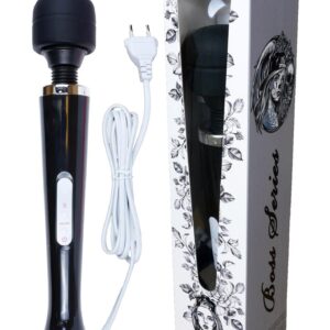 Stymulator-Magic Massager Wand Cable 110-240V Black 10 Function