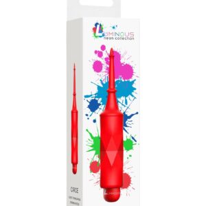 Circe - ABS Bullet With Sleeve - 10-Speeds - Red