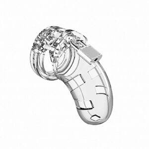 Model 01 - Chastity - 3.5"" - Cock Cage - Transparent