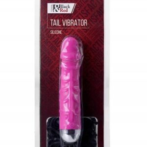 xBlack & Red, Vibrator, 6 vibration modes, silicone, pink, 16 cm, O 3.5 cm