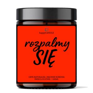 Świeca sojowa ROZPALMY SIĘ