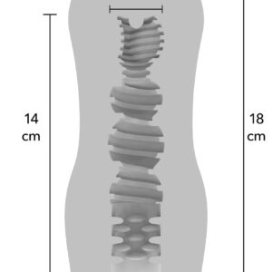 Clear Grip Vacuum Stroker