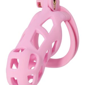 Penis Prison Cock Cage Long Pink