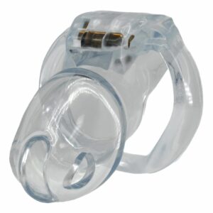 Clear Control Cock Cage Long