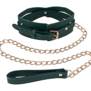 Cutout Collar And Leash