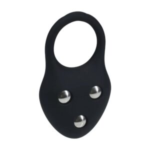 Silicone Training Cockring - L - Black
