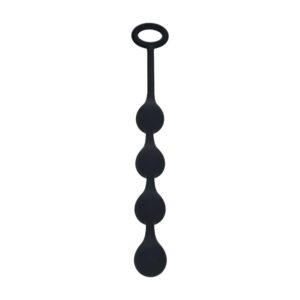 Waterdrop Silicone Anal Balls - S - 20mm - Black