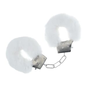 Classic Fluffy Handcuffs - White