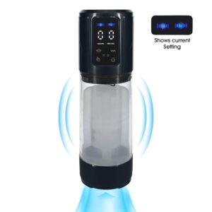 UltraLift - Automatic Waterproof Masturbator Pump - Gun Metal