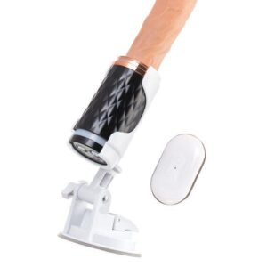 Sex machine Sekster, MotorLovers, ABS, black, 29 cm