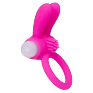 A-TOYS, Penis VibroRing Rabbi, Silicone, Pink, O2.5 cm