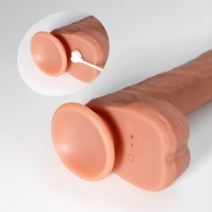 CRUSHIOUS INVIKTUS VIBE 8,5 LIQUID SILICONE VIBRATOR FLESH